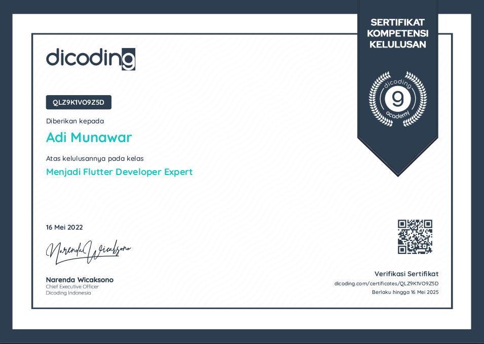 Menjadi Flutter Developer Expert