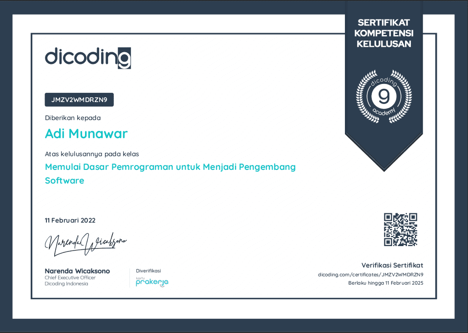 Memulai Dasar Pemrograman untuk Menjadi Pengembang Software